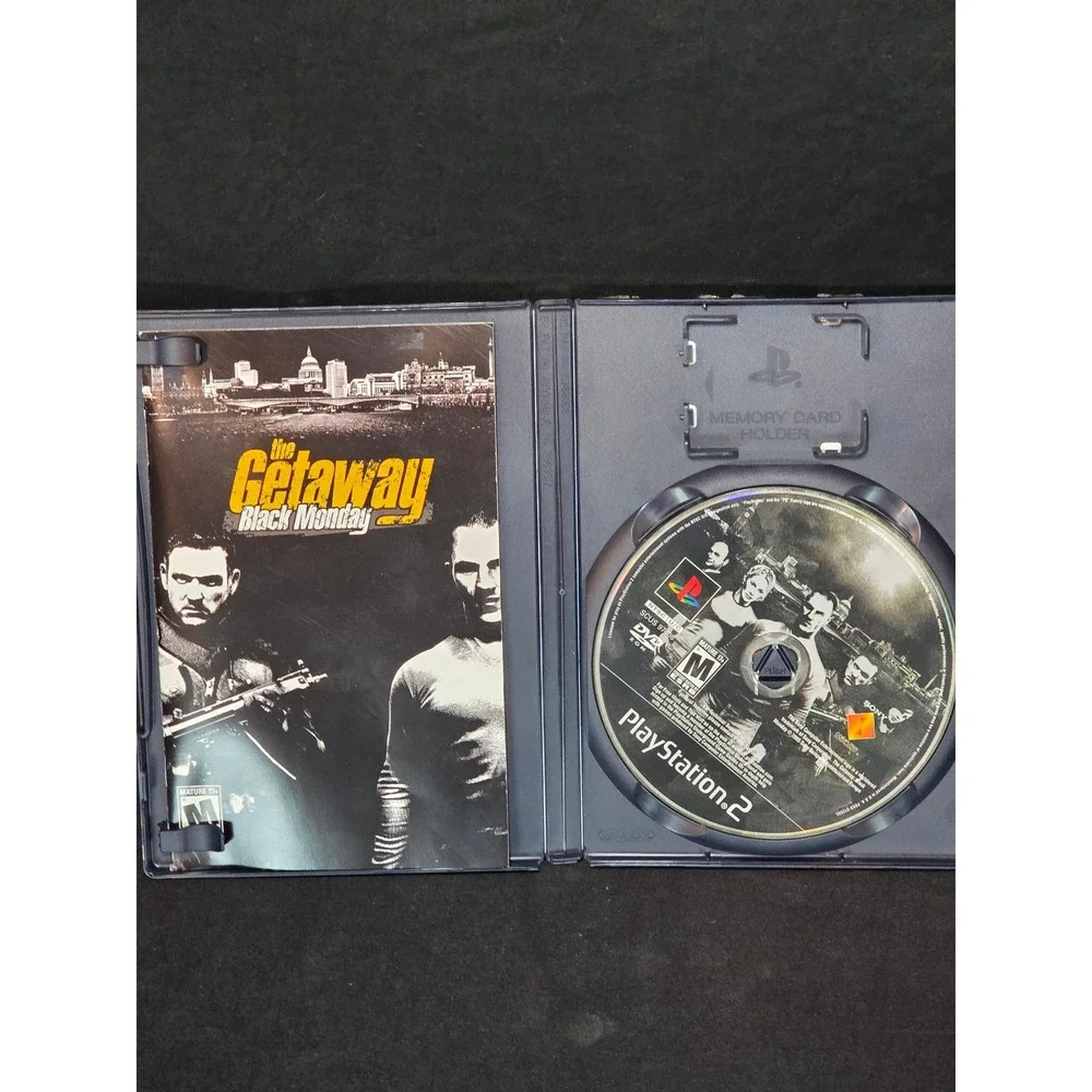The Getaway Black Monday Sony PlayStation 2‎ PS2 Game CIB SCUS-97408 NTSC U/C